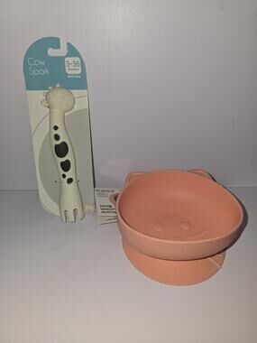 Melii Silicone Bowl And Spoon Bundle 3-36 Months